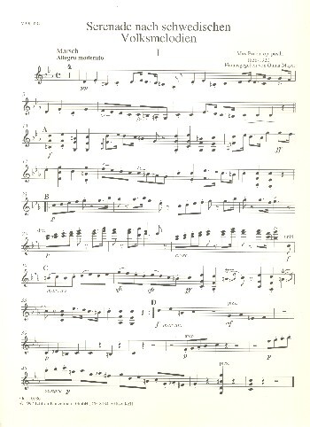 Serenade nach schwedischen Volksmelodien