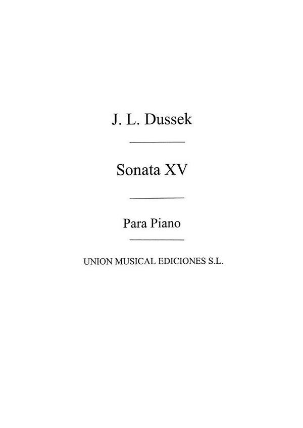 Sonata no.15 op.35,2 for piano