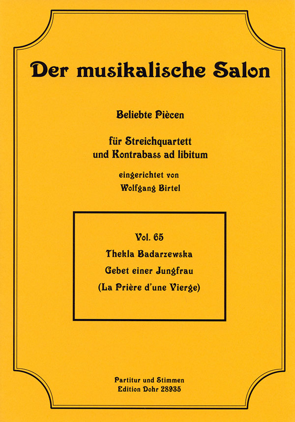 Gebet einer Jungfrau