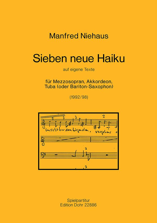 7 neue Haiku für Mezzosopran,