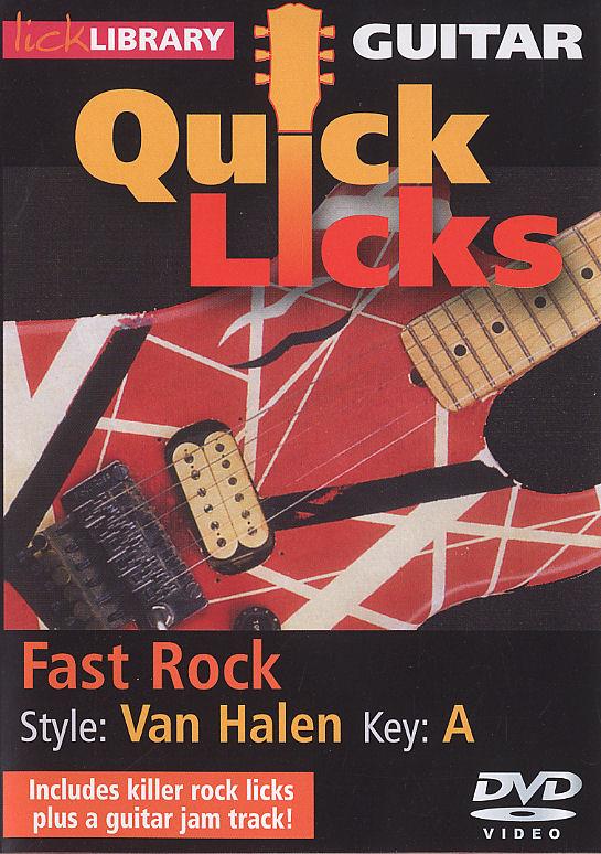 Fast Rock Style Van Halen Key A