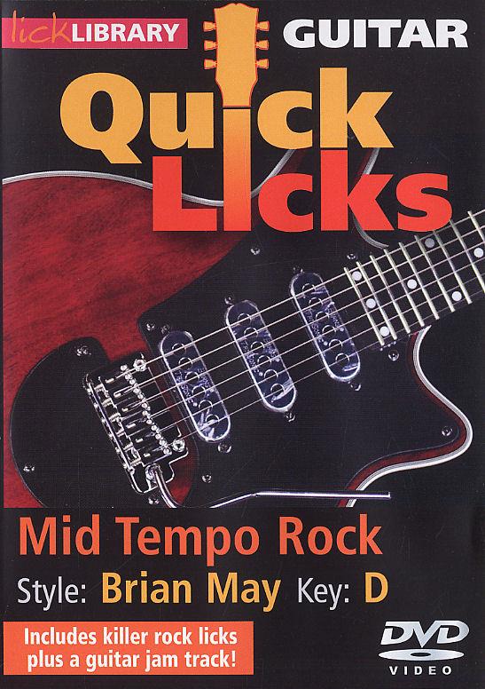 Mid Tempo Rock Style Brian May Key D