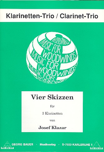 4 Skizzen für 3 Klarinetten