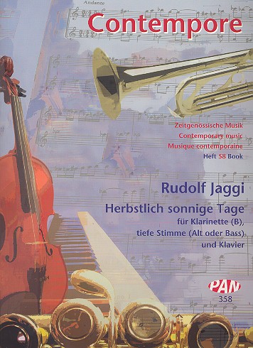 Herbstlich sonnige Tage für tiefe Stimme,