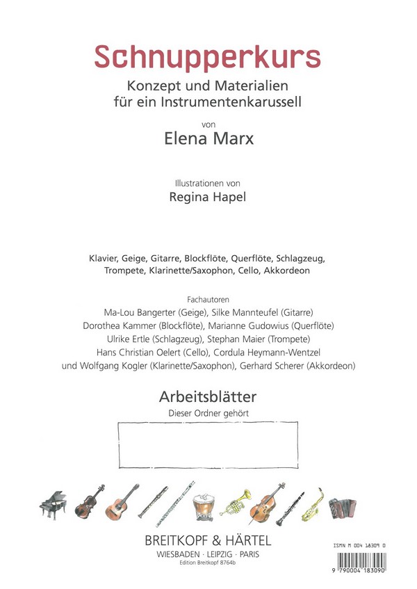 Schnupperkurs Ergänzung Flöte