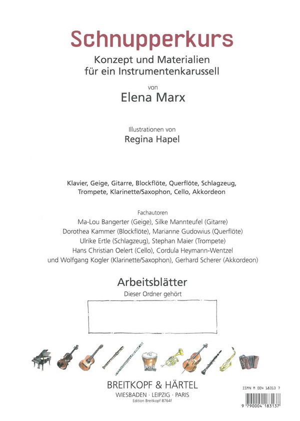 Schnupperkurs Ergänzung Violoncello