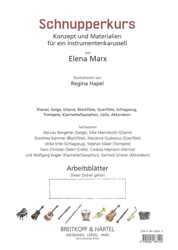 Schnupperkurs Ergänzung Klarinette/Saxophon