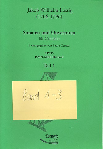 Sonaten und Ouvertüren Band 1-3