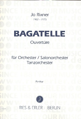 Bagatelle (Ouvertüre) für Orchester