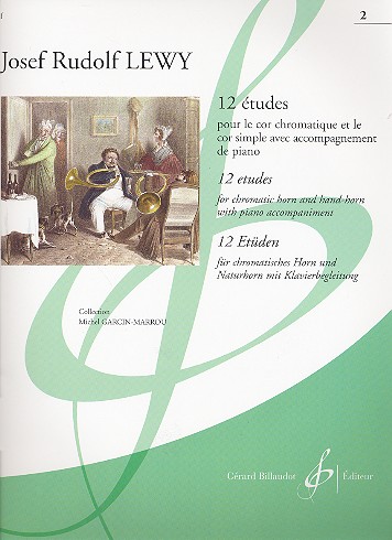 12 études vol.2 pour cor (chromatique ou simple)