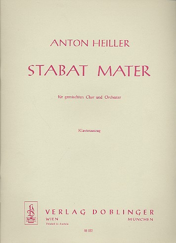 Stabat Mater für gem Chor und Orchester