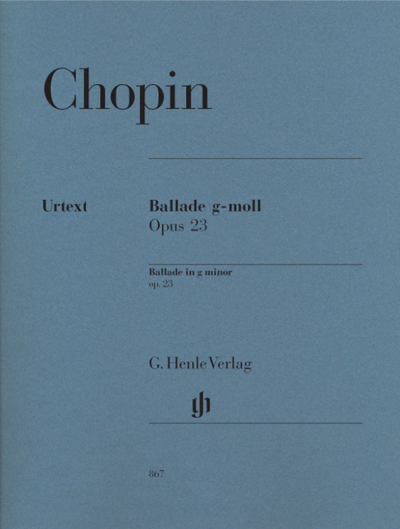 Ballade g-Moll op.23