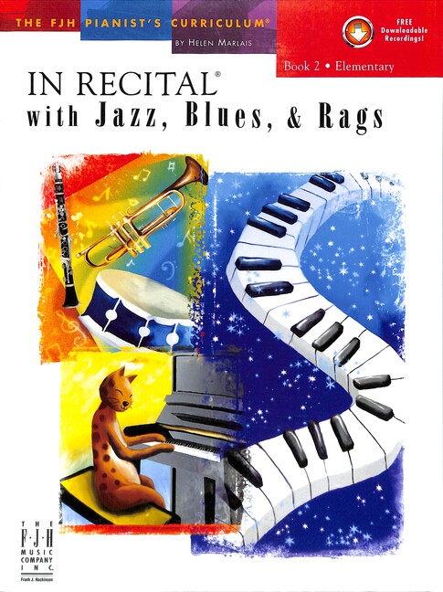 In Recital with Jazz Blues and Rags vol.2 (+CD):