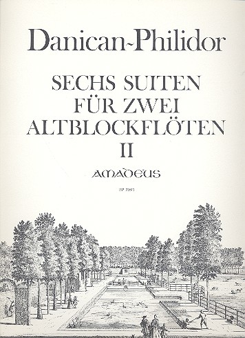 6 Suiten Band 2 (Nr.4-6) für 2 Altblockflöten