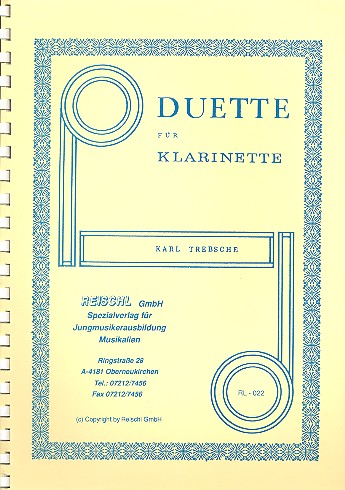 Duette für 2 Klarinetten
