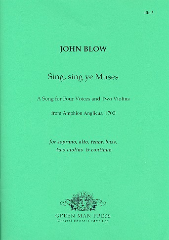 Sing sing ye Muses for soli (SATB),