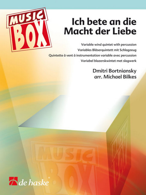 Ich bete an die Macht der Liebe für 5 Bläser