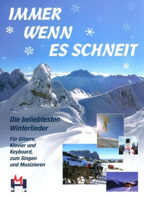 Immer wenn es schneit: Songbook