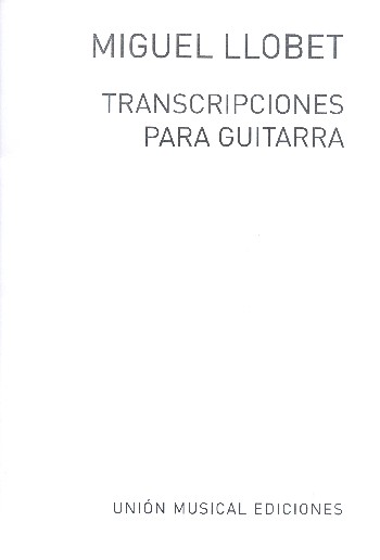 Transcripciones para guitarra
