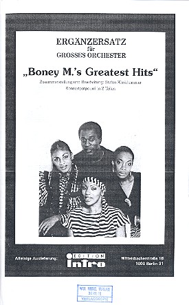 Boney M.'s greatest Hits (Potpourri):
