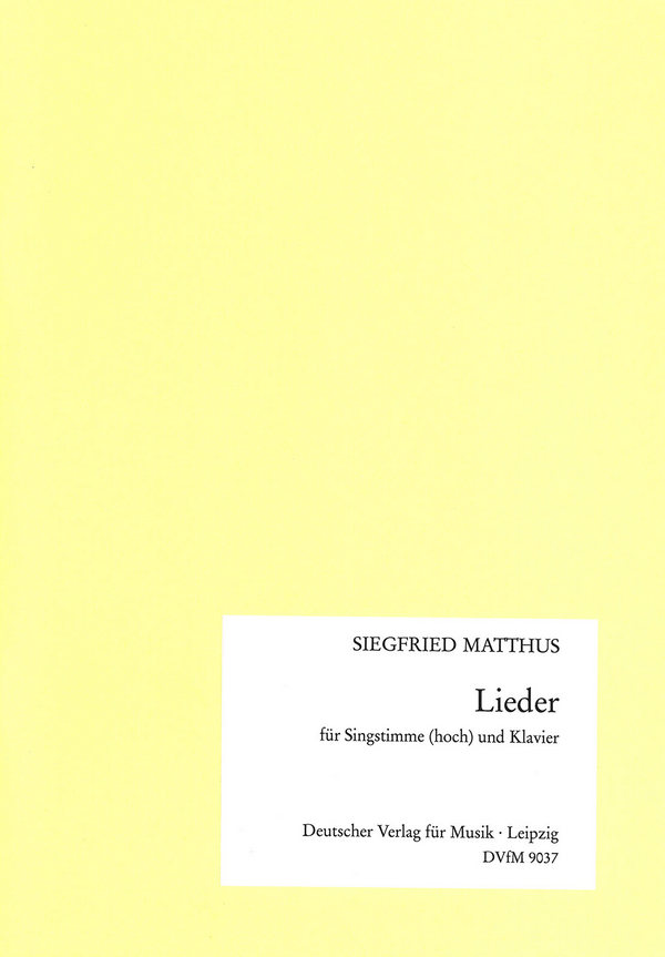 Lieder