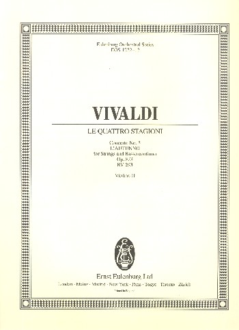 Konzert F-Dur op.8,3 RV293