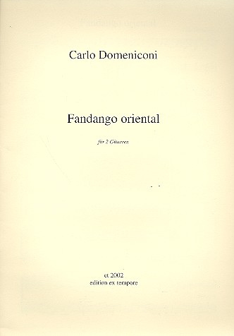 Fandango oriental für 2 Gitarren