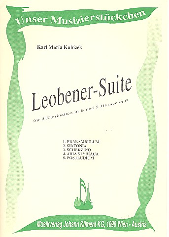 Leobener-Suite für 2 Klarinetten