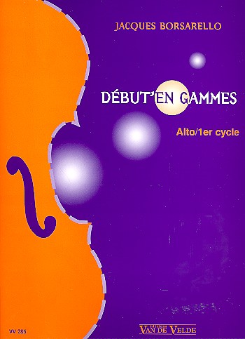 Début en gammes vol.1 pour alto