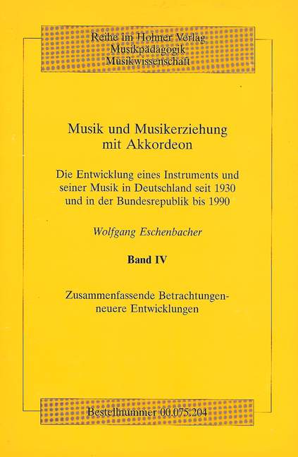 Musik und Musikerziehung mit Akkordeon Band 4