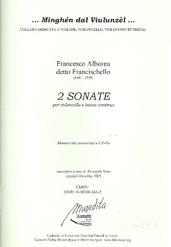 2 Sonaten für Violoncello und Bc