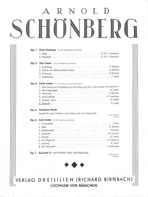 Freihold op.3,6 für Gesang (mittel)