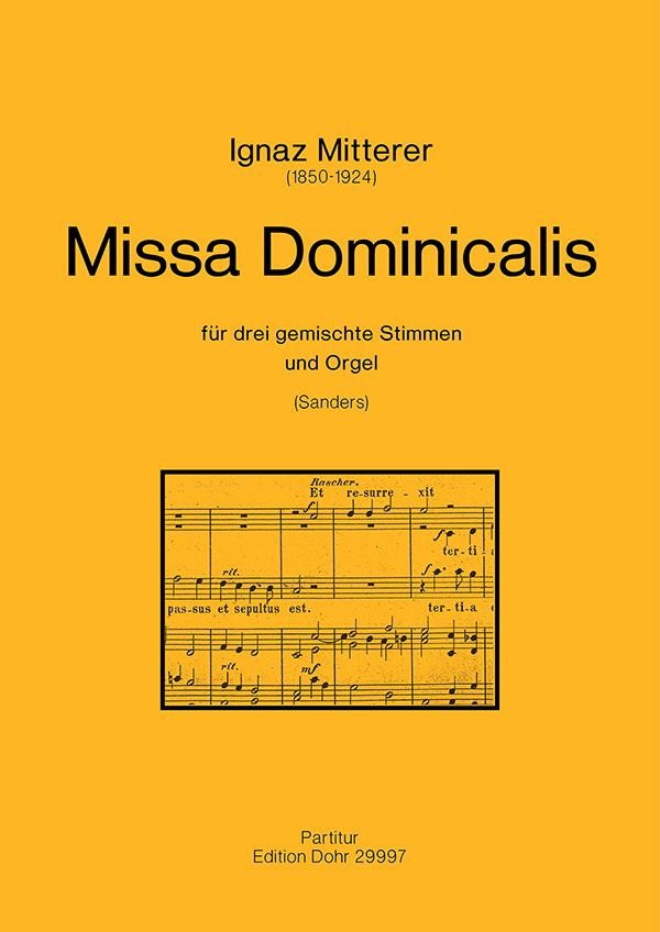 Missa Dominicalis für gem Chor (SAM)
