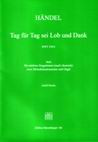 Tag für Tag sei Lob und Dank HWV250b