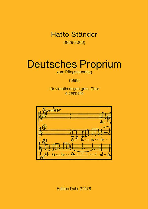 Deutsches Proprium zum Pfingstsonntag