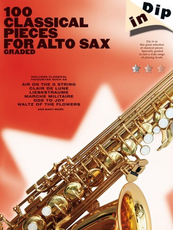 100 classical Pieces for alto saxophone