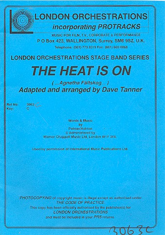 The Heat is on: for vocals and jazz ensemble