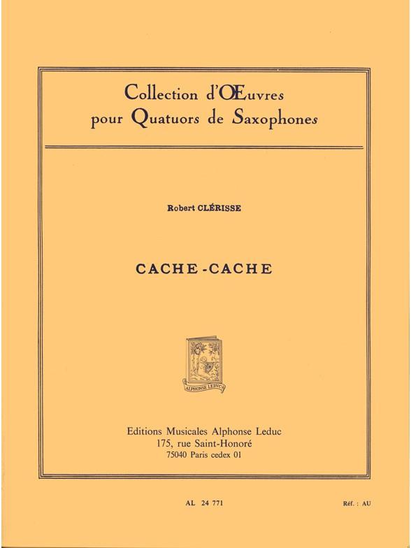 Cache-Cache für 4 Saxophone (SATBar)
