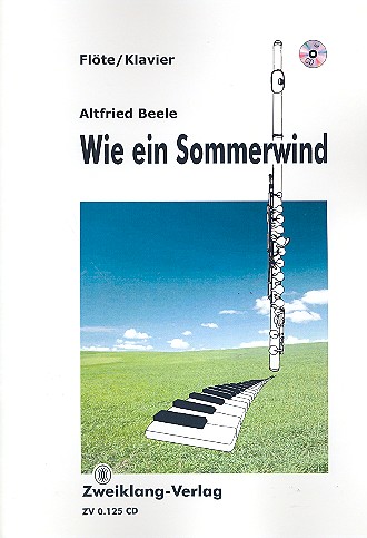 Wie ein Sommerwind (+CD) für Flöte