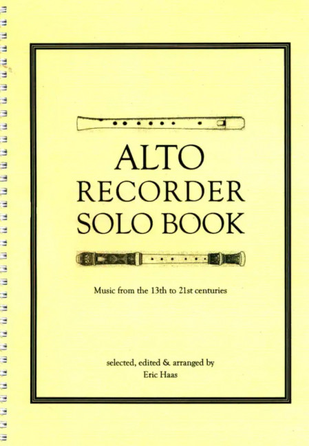 Alto Recorder Solo Book