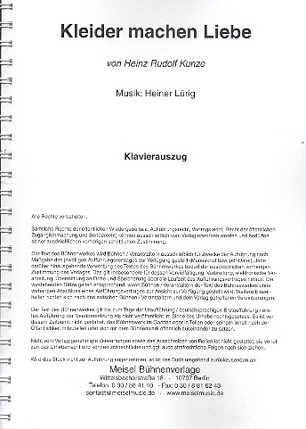 Kleider machen Liebe