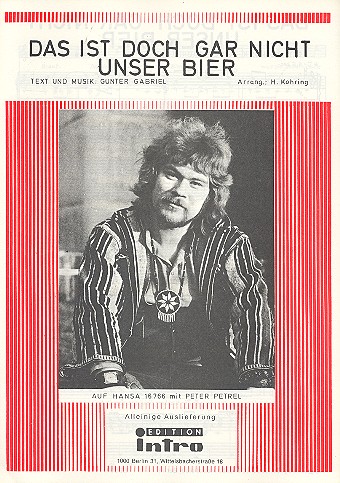 Das ist doch gar nicht unser Bier: