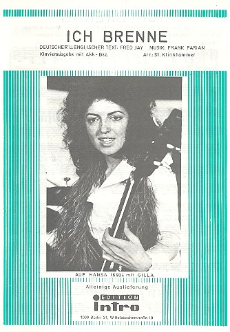 Ich brenne: Einzelausgabe