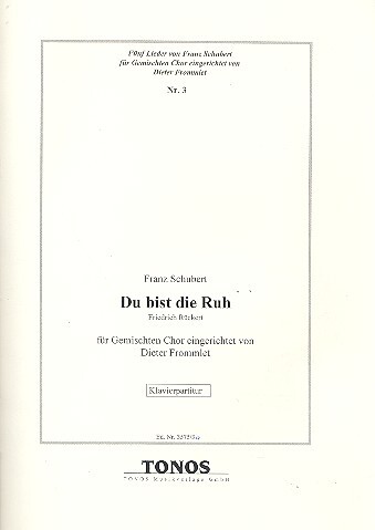 Du bist die Ruh 
