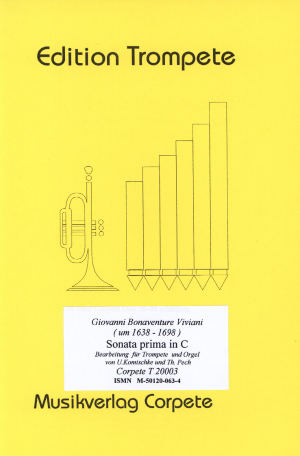 Sonata prima in C für Trompete und Orgel