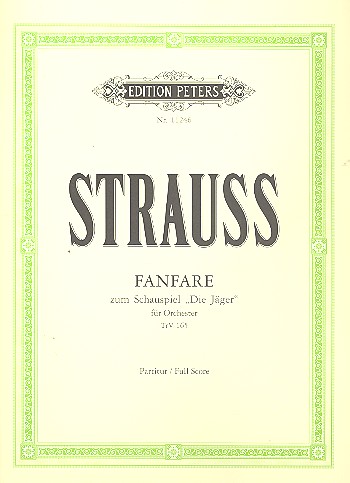 Fanfare zum Schauspiel Die Jäger TrV165