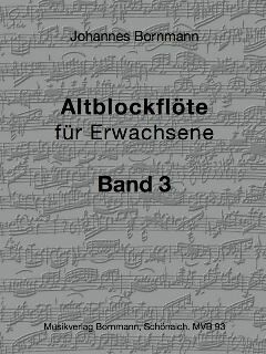 Altblockflöte für Erwachsene Band 3