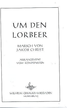 Froher Sängermarsch für Chor und