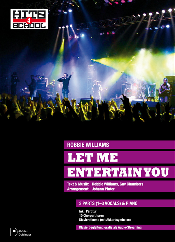 Let me entertain You für 1-3 Stimmen