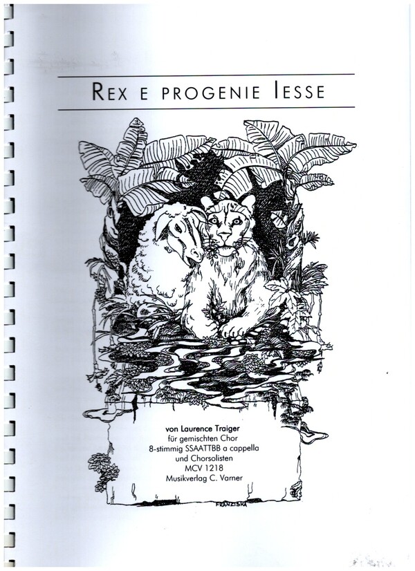 Rex e progenie Iesse für Soli und